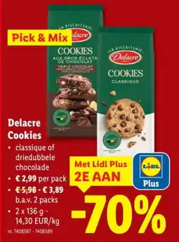 Lidl Delacre Cookies aanbieding
