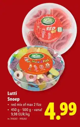 Lidl Lutti Snoep aanbieding