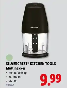 Lidl Silvercrest kitchen tools multihakker aanbieding