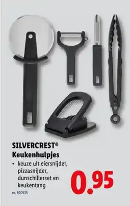 Lidl Silvercrest keukenhulpjes aanbieding