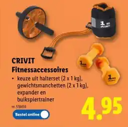 Lidl Crivit fitnessaccessoires aanbieding