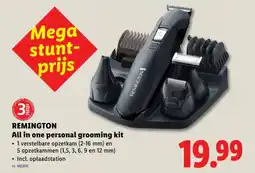Lidl Remington All in one personal grooming kit aanbieding