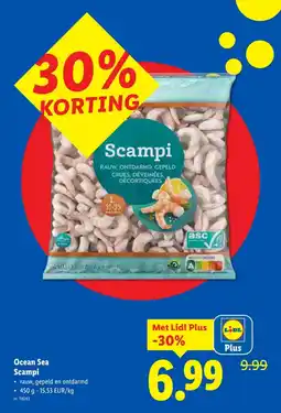 Lidl Ocean sea scampi aanbieding