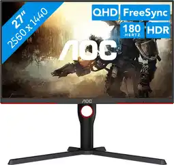 Coolblue AOC Q27G3XMN/BK aanbieding