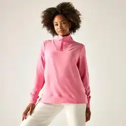 Decathlon Demmi isolerende fleecetrui met 1/2 rits voor dames aanbieding