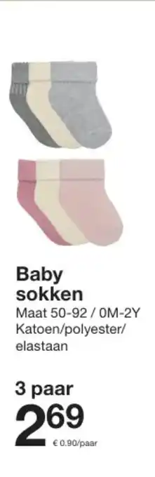 Baby sokken