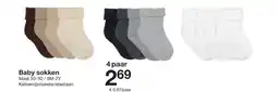 Zeeman Baby sokken aanbieding