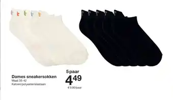 Dames sneakersokken