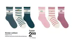 Zeeman Kinder sokken aanbieding
