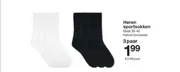 Zeeman Heren sportsokken aanbieding
