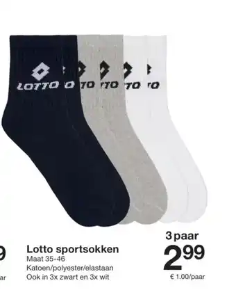 Lotto sportsokken