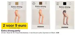 Zeeman Extra strong panty aanbieding