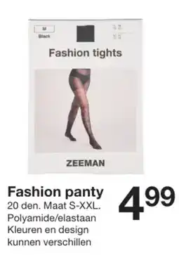 Zeeman Fashion panty aanbieding