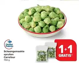 Carrefour Schoongemaakte spruiten carrefour aanbieding