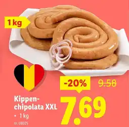 Lidl Kippenchipolata XXL aanbieding
