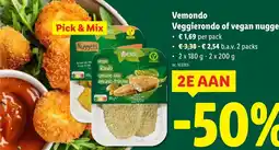 Lidl Veggierondo of vegan nuggets aanbieding