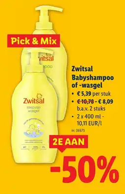 Lidl Babyshamроo of -wasgel aanbieding