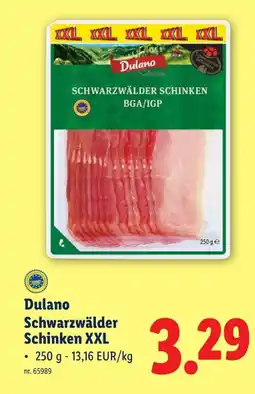 Lidl Schwarzwälder Schinken XXL aanbieding