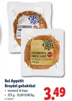 Lidl Breydel gehaktbal aanbieding