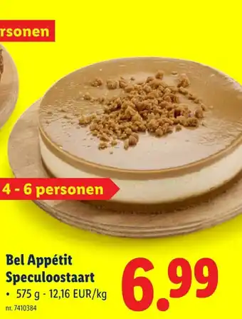 Lidl Speculoostaart aanbieding