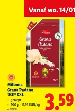 Lidl Grana Padano DOP XXL aanbieding