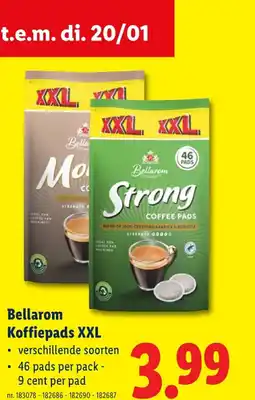 Lidl Koffiepads XXL aanbieding