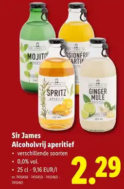Lidl Alcoholvrij aperitief aanbieding