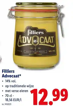 Lidl Advocaat aanbieding
