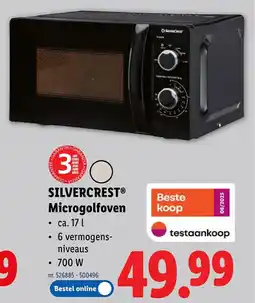 Lidl Microgolfoven aanbieding