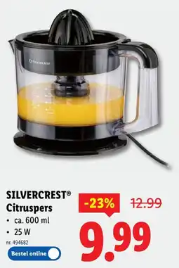 Lidl Citruspers aanbieding