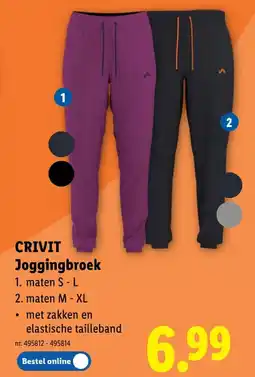 Lidl Joggingbroek aanbieding