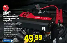 Lidl Powerbank met starthulpfunctie en compressor aanbieding