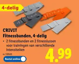 Lidl Fitnessbanden, 4-delig aanbieding