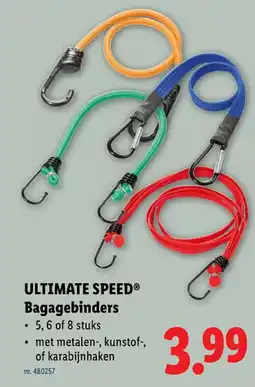 Lidl Bagagebinders aanbieding