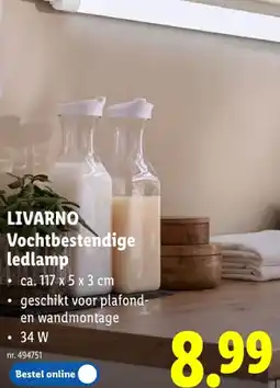Lidl Vochtbestendige ledlamp aanbieding