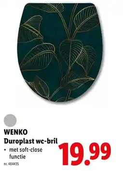Lidl Duroplast wc-bril aanbieding