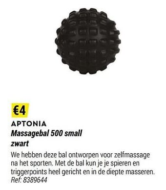 Aptonia massagebal zwart