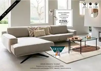 Xooon Design hoeksofa zilvano aanbieding