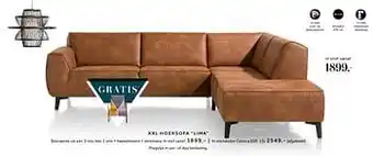 Xooon Xxl hoeksofa lima aanbieding