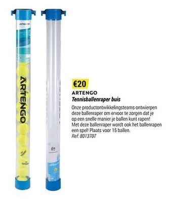Artengo tennisballenraper buis