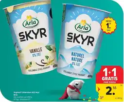 Carrefour Yoghurt IJslandse stijl skyr Arla aanbieding