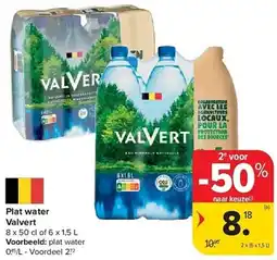 Carrefour Plat Water Valvert aanbieding
