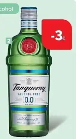 Carrefour Tanqueray Zonder Alcohol 0.0 % aanbieding