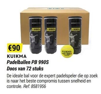 Kuikma kuikma padelballen pb 990s