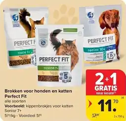 Carrefour Brokken voor honden en katten perfect fit aanbieding