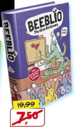 Boekenvoordeel Beeblio the alien dictionary aanbieding