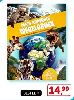 Boekenvoordeel Mijn superdik wereldboek aanbieding