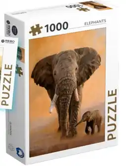 Boekenvoordeel Elephants puzzle aanbieding