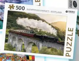 Boekenvoordeel Glenfinnan viaduct scotland puzzle aanbieding