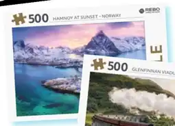 Boekenvoordeel Hamnoy at sunset norway puzzle aanbieding